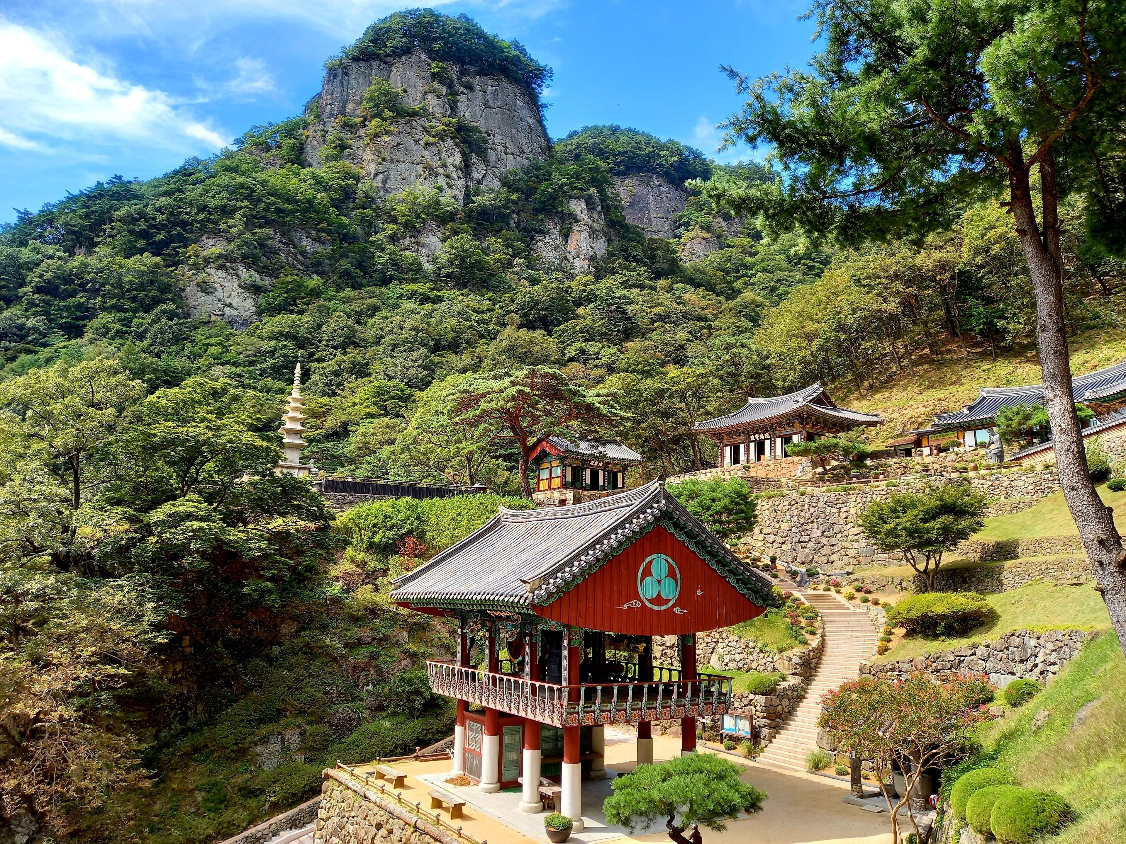 청량사 가을 풍경