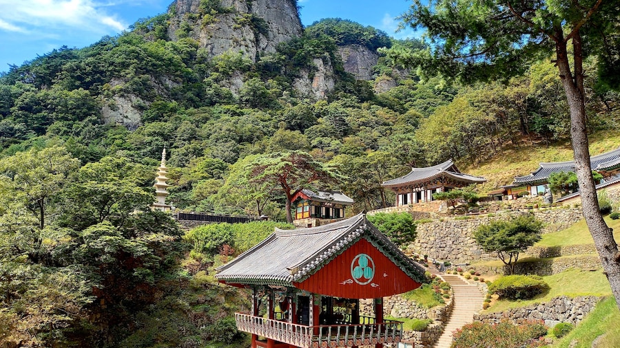 청량사 가을 풍경