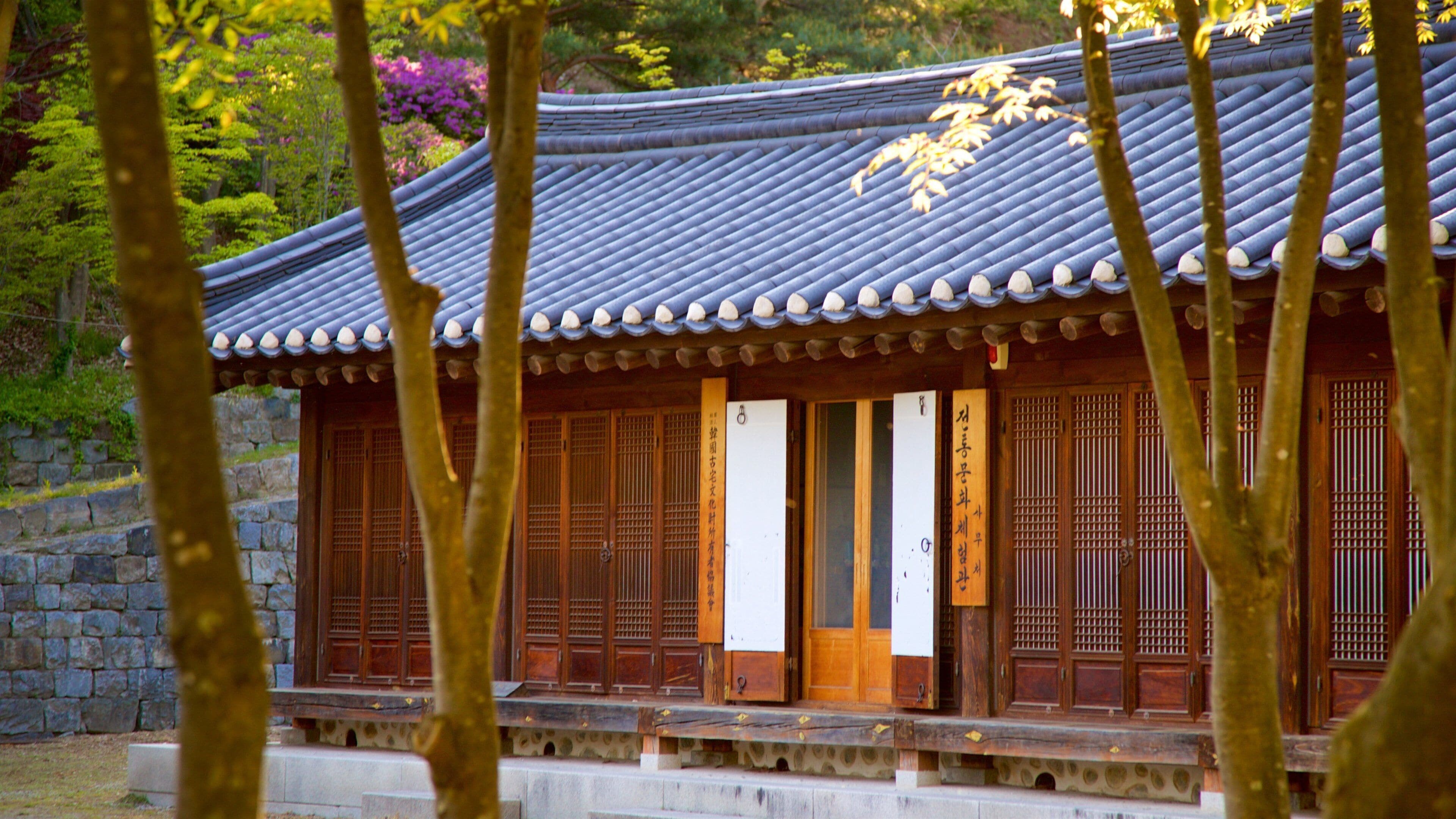 Gangneung Seongyojang House showing heritage elements