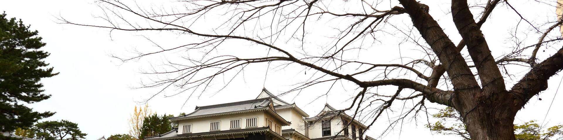 Riverwalk in Kitakyushu, Japan Prestigious shopping centre near the Murasaki river and Kokura Castle; Shutterstock ID 530824177; Purchase Order: -