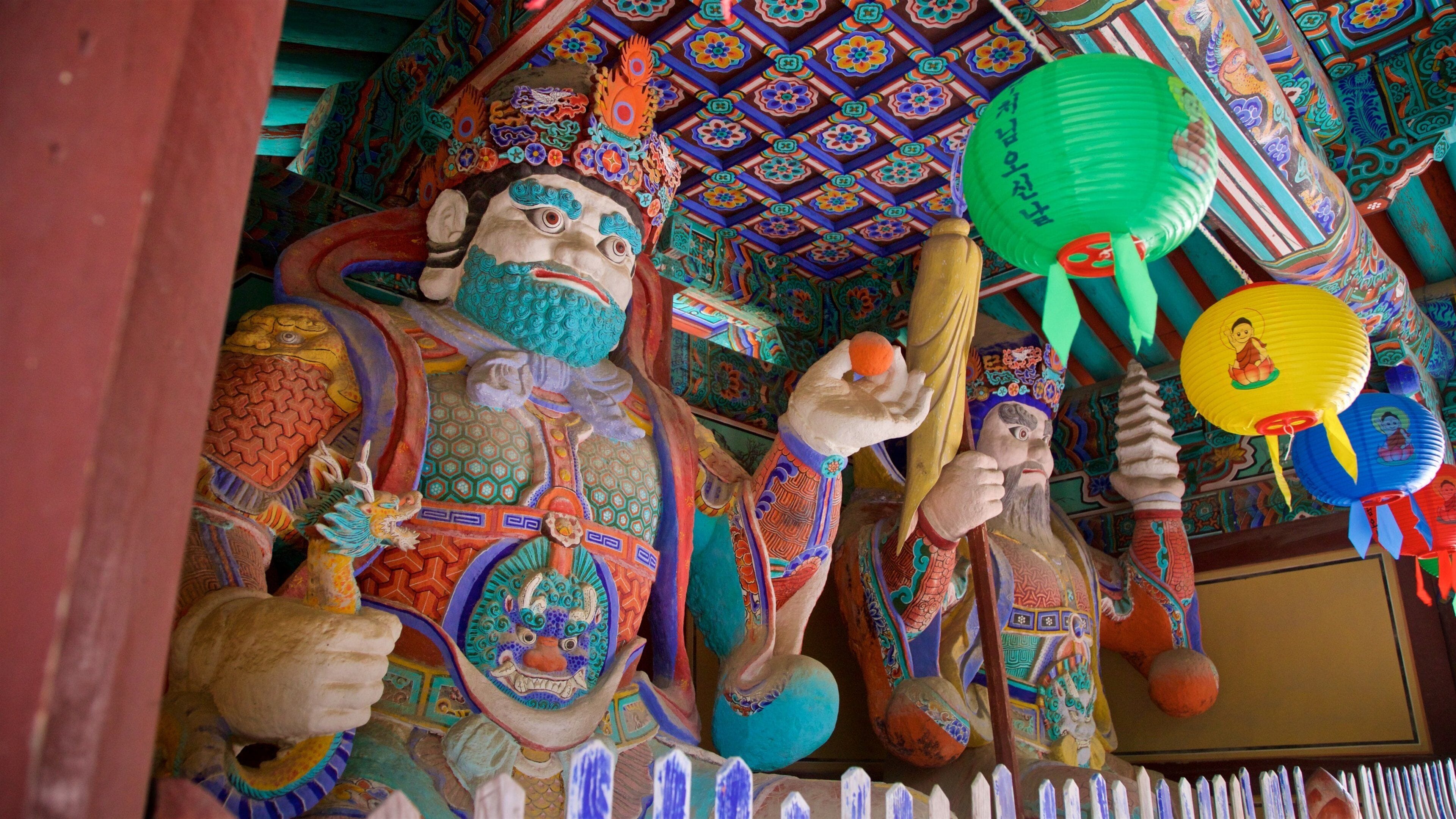 Girimsa Temple which includes heritage elements