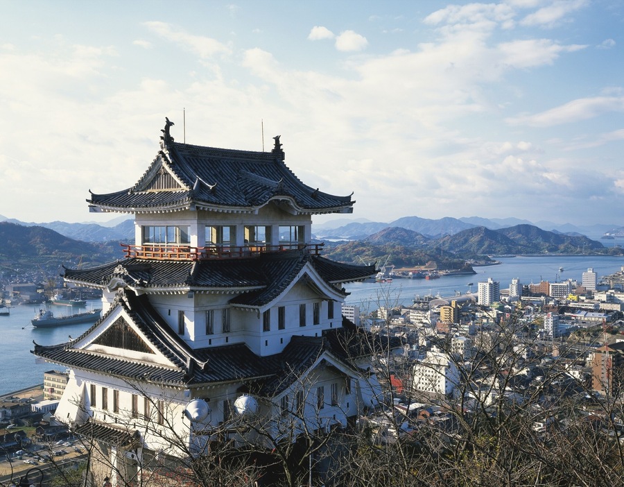 Onomichi castle, Hiroshima Prefecture, Japan