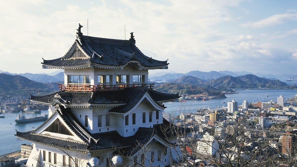 Onomichi castle, Hiroshima Prefecture, Japan