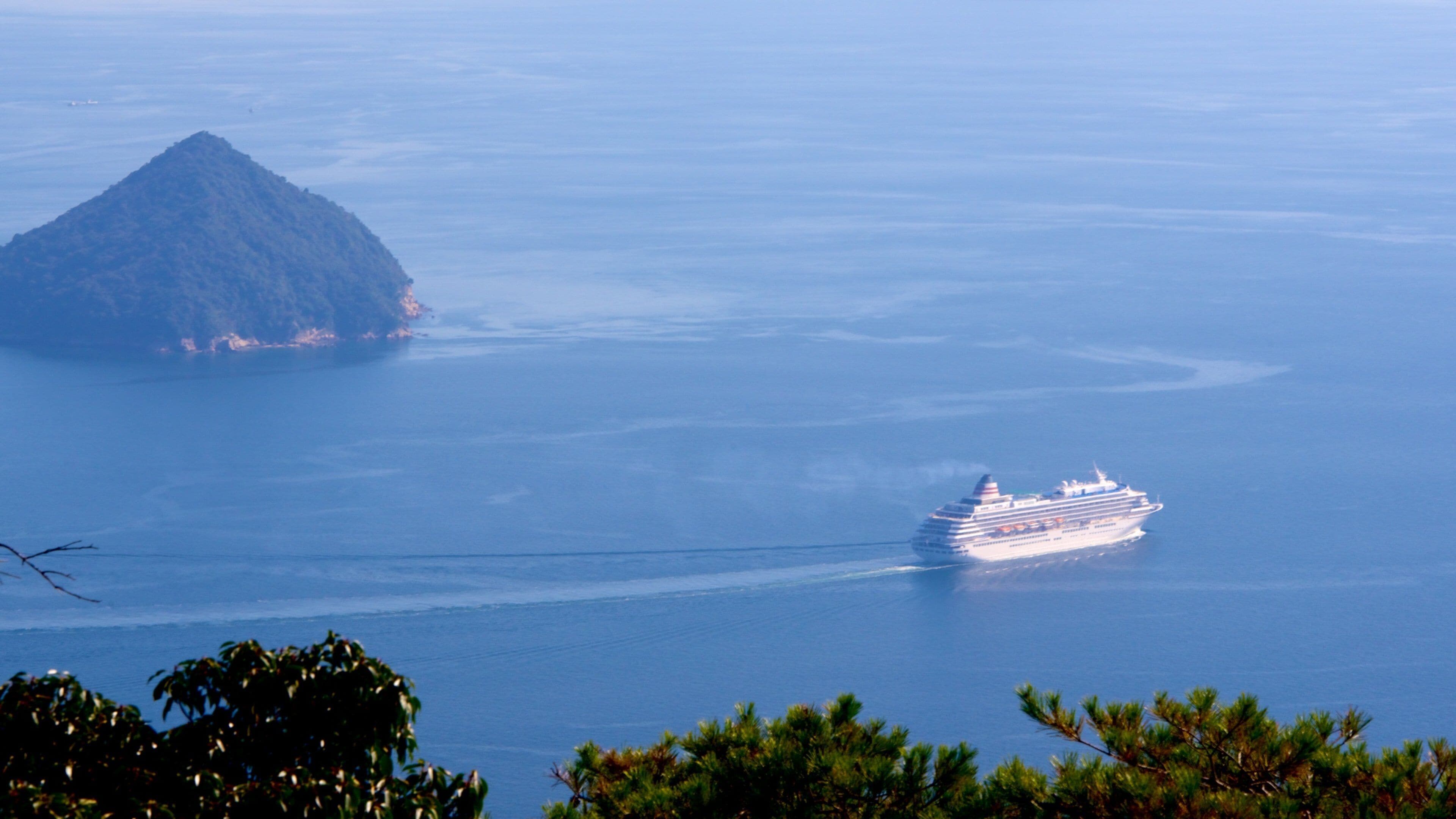 Japan featuring cruising and general coastal views