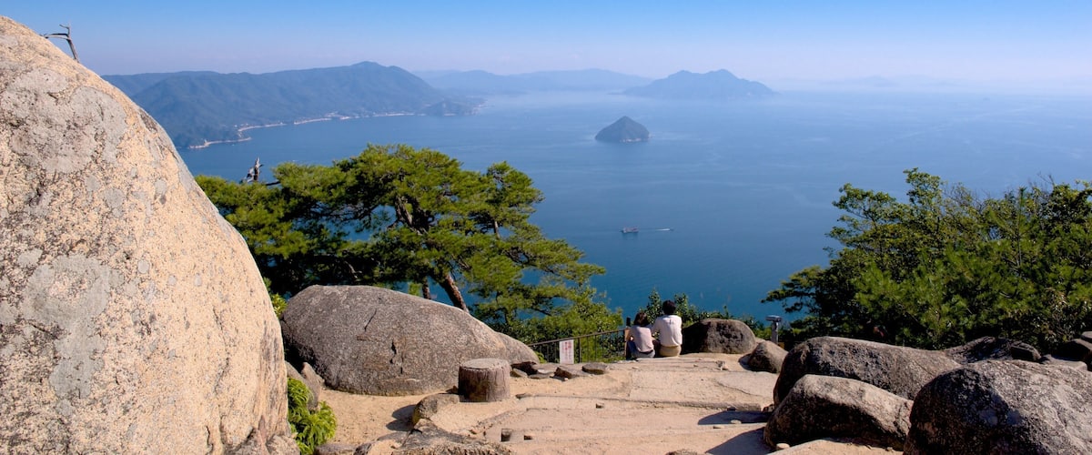 Japan which includes general coastal views and views
