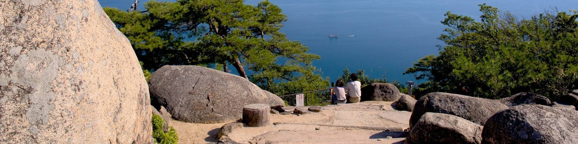 Japan which includes general coastal views and views