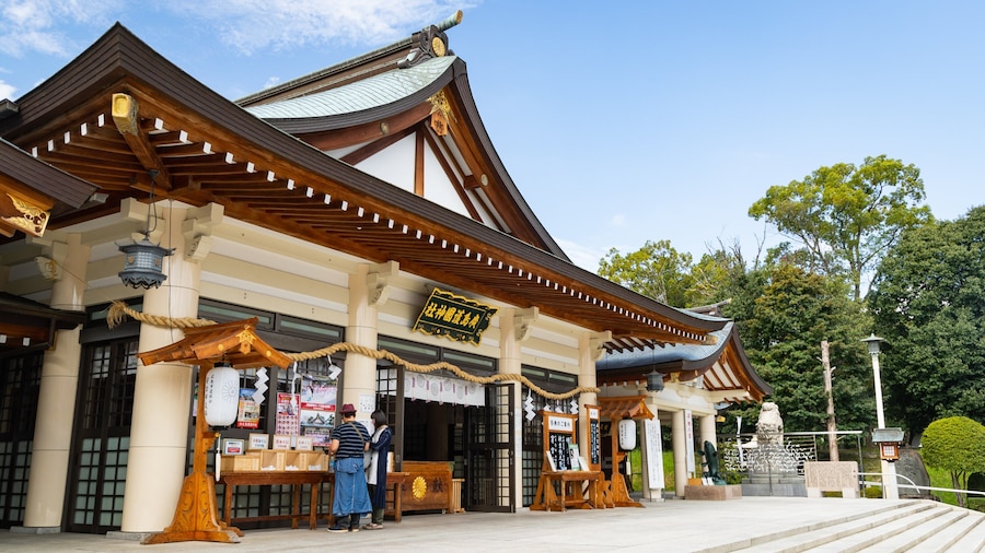 Hiroshima showing heritage elements