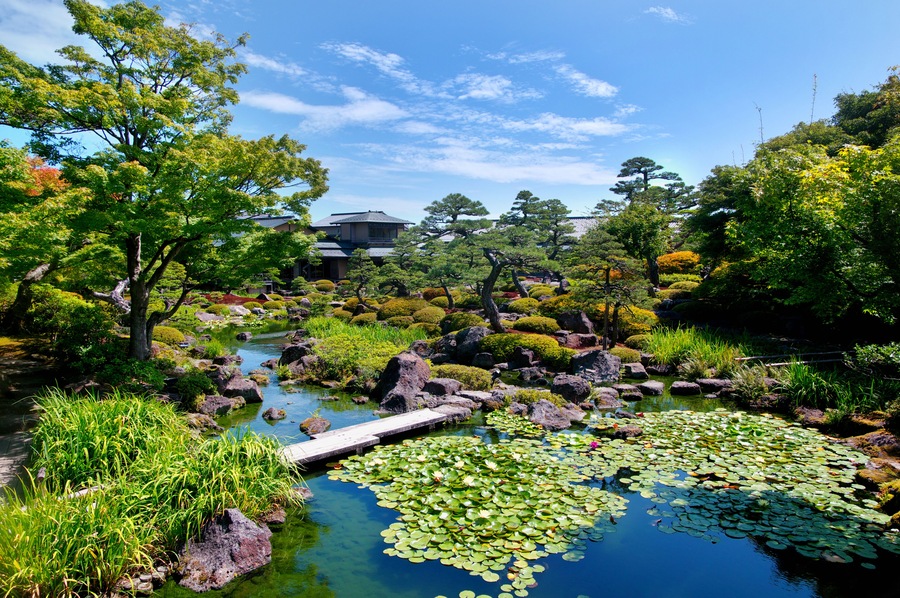 Yuushien Park, Japan, Matsue 16.09.2017; Shutterstock ID 733954180; purchase_order: SF 06557000; job: ; client: ; other: