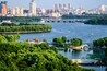 Panorama of Nanhu Park, Changchun, China