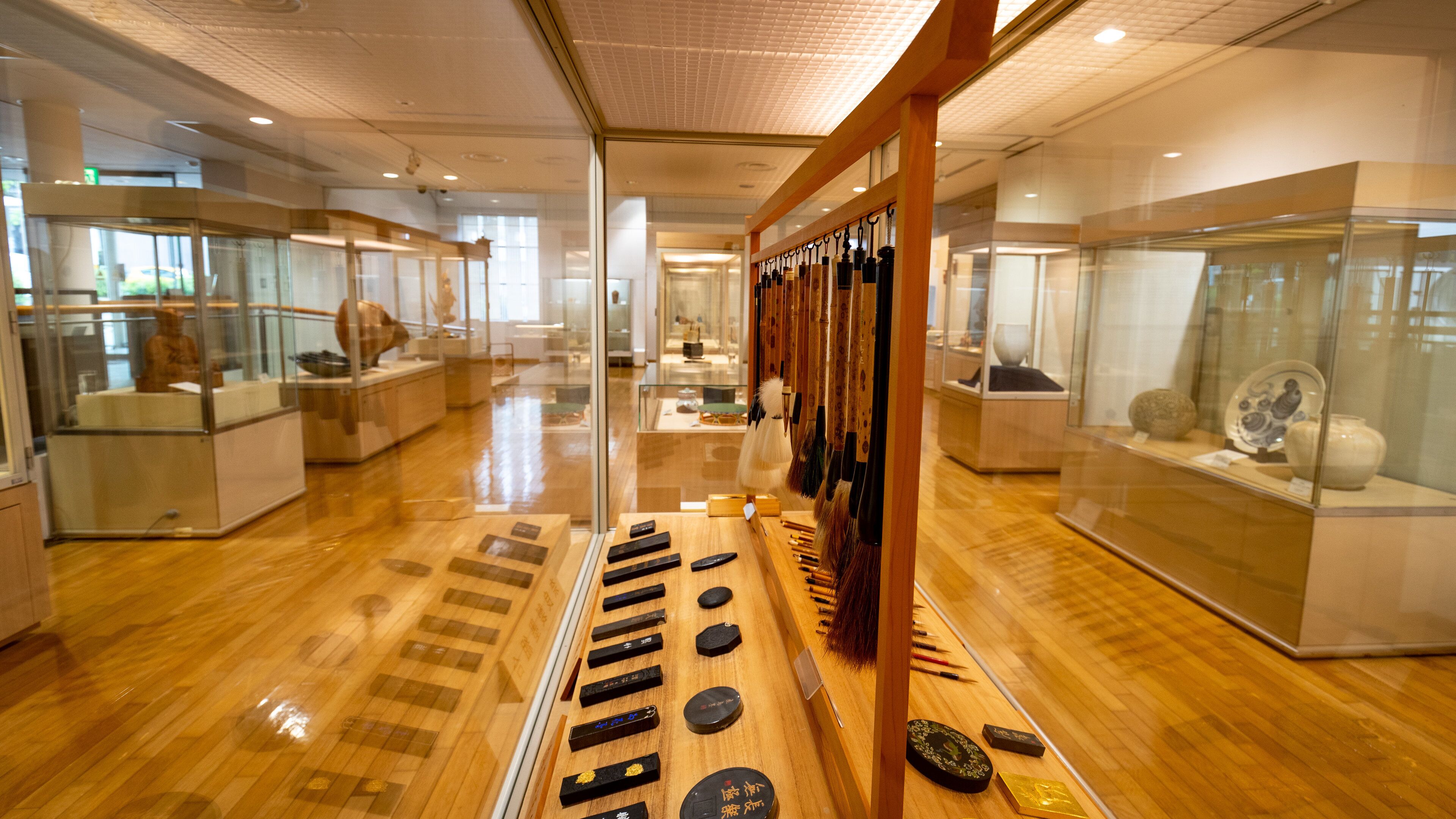 Nara Craft Museum which includes interior views