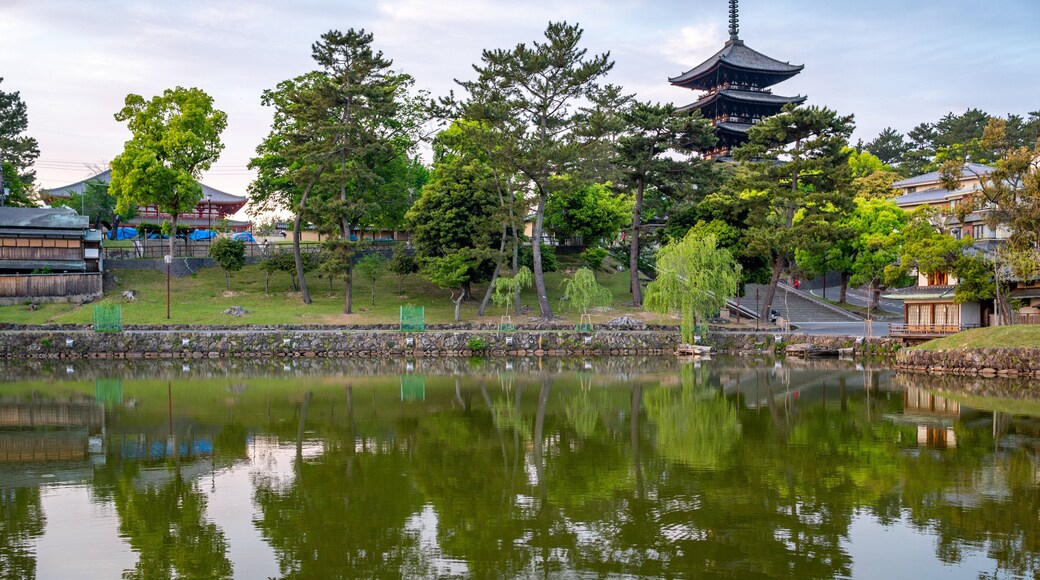 Sarusawa-ike which includes a pond