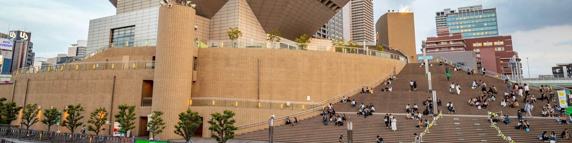 Namba Hatch which includes modern architecture