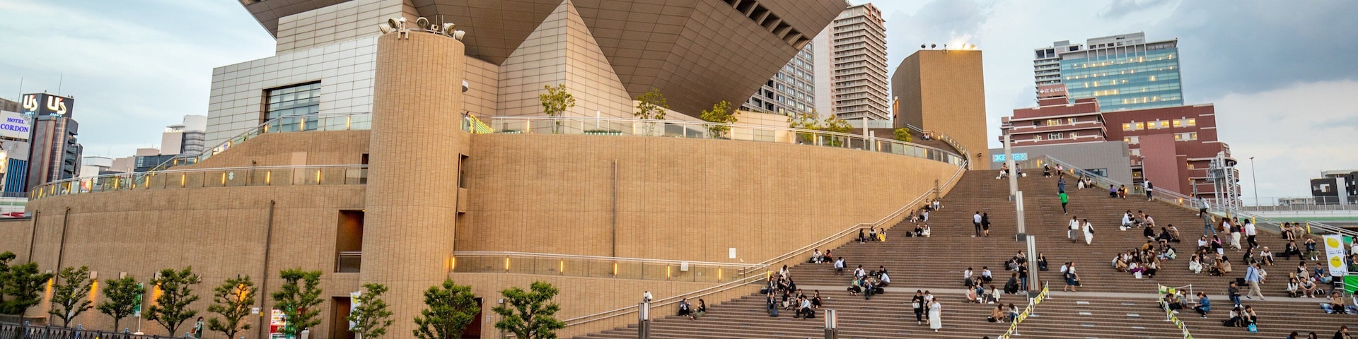 Namba Hatch which includes modern architecture
