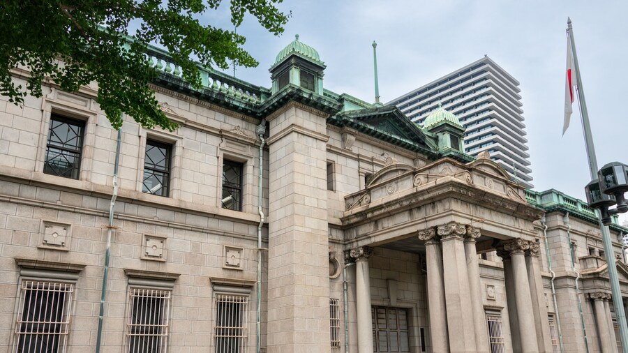 Old building of Bank of Japan Osaka branch