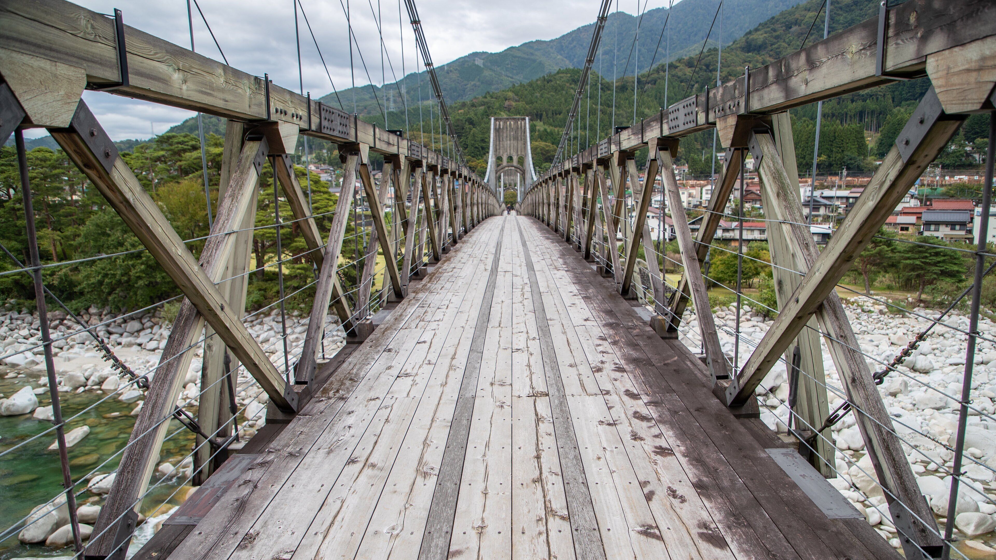 Momosuke Bridge featuring a bridge