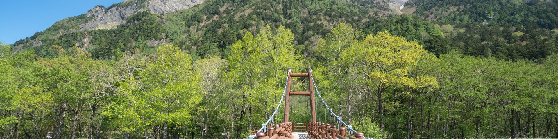 Myojin bridge at Kamikochi,nagano,japan; Shutterstock ID 469965491; purchase_order: SF 06557000; job: ; client: ; other: