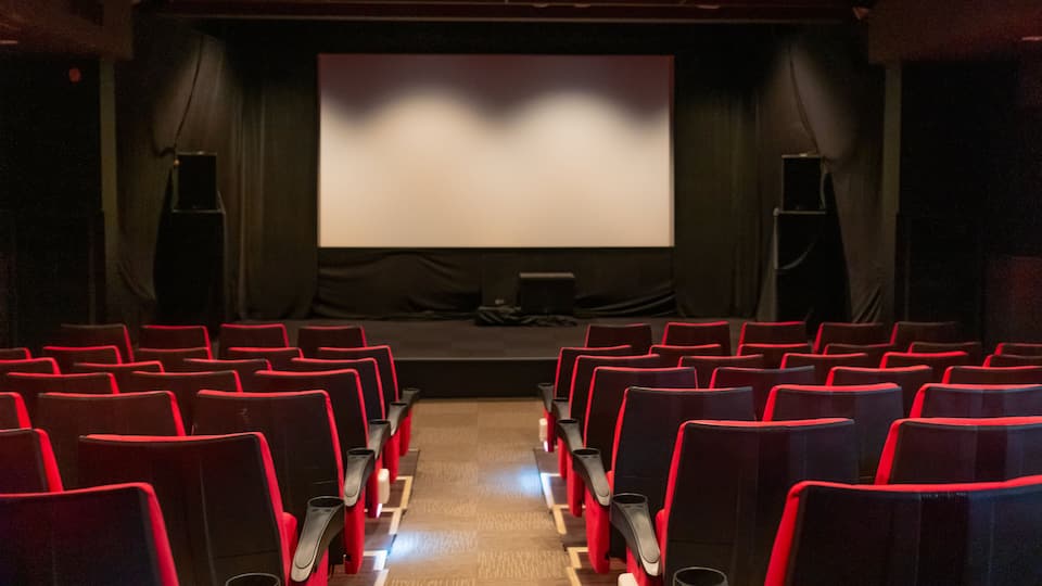 Cinemonde showing theater scenes and interior views