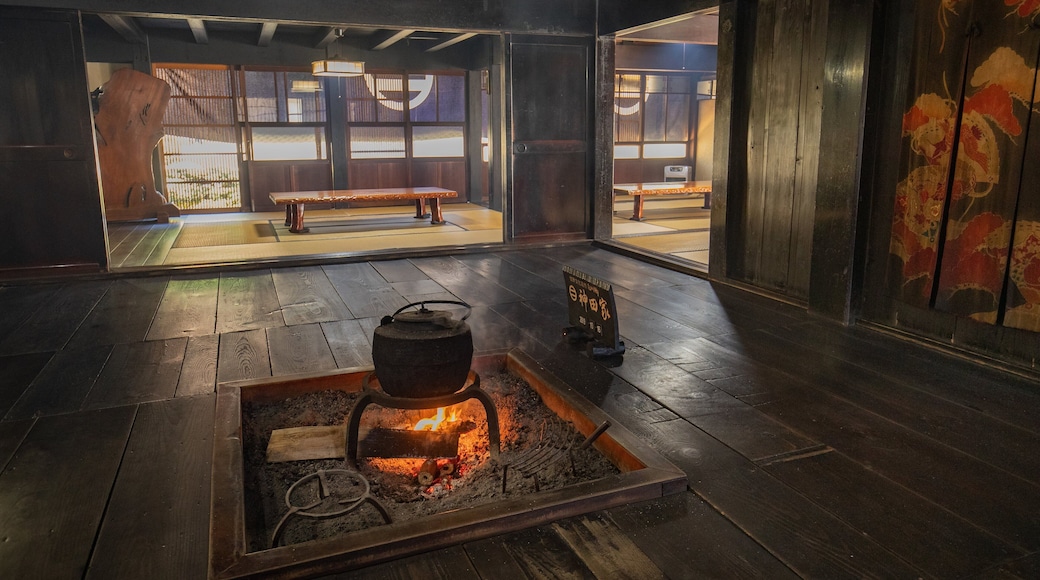 Kanda house showing interior views and heritage elements