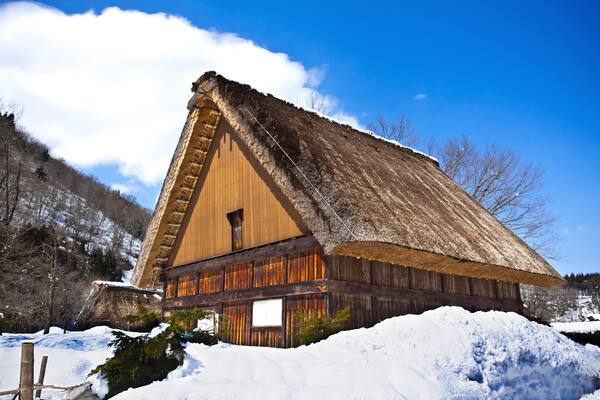 Cottage at Gassho-zukuri Village/Shirakawago