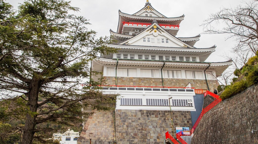 Atami Castle featuring heritage architecture