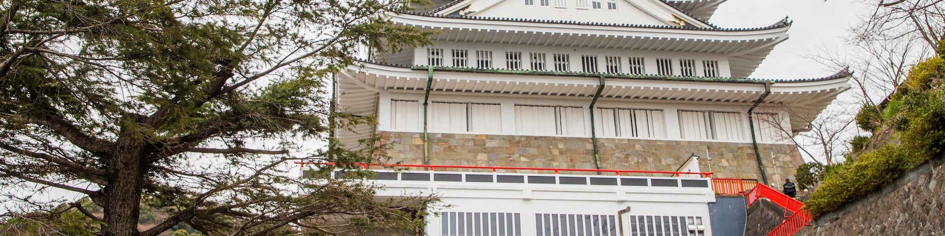 Atami Castle featuring heritage architecture