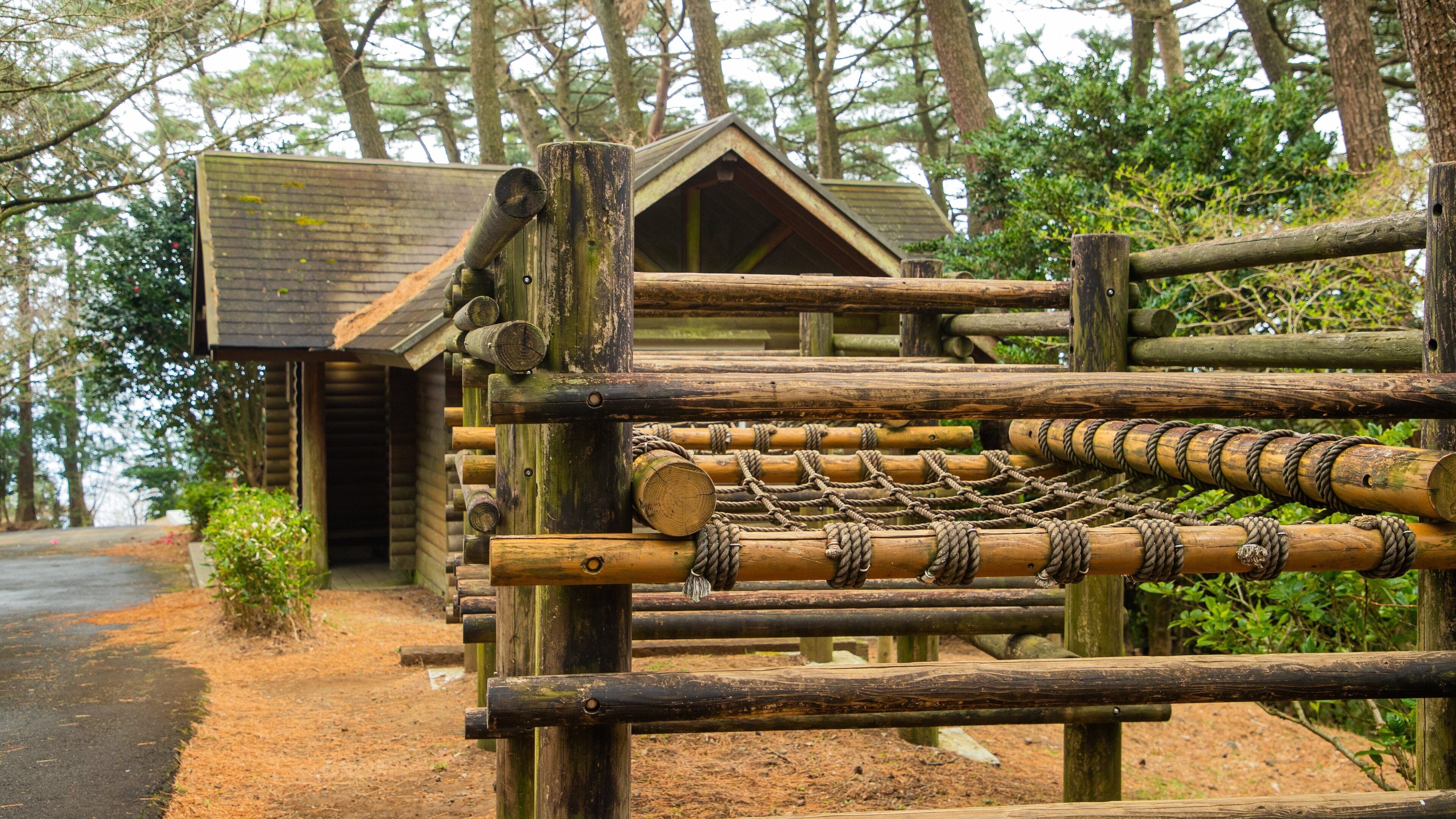 Himenosawa Park which includes heritage elements