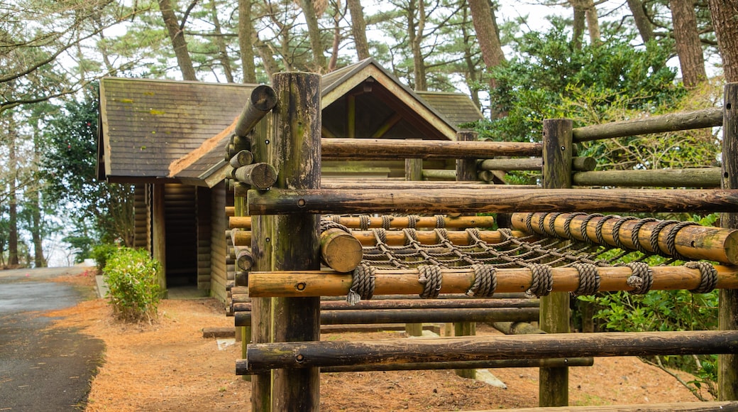 Himenosawa Park which includes heritage elements