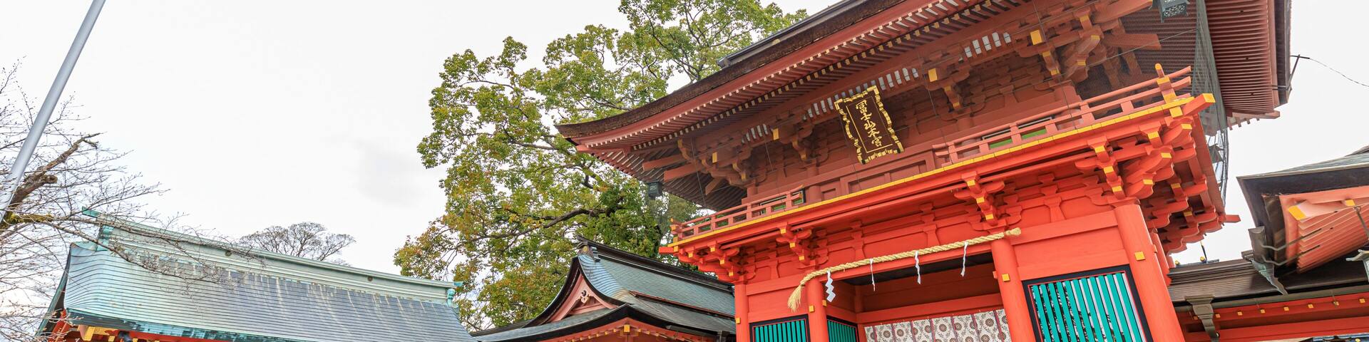 初春の富士山本宮浅間大社 静岡県富士宮市 Fujisan Hongu Sengen Taisha Shrine in early spring.Sizuoka-ken Fujinomiya city.