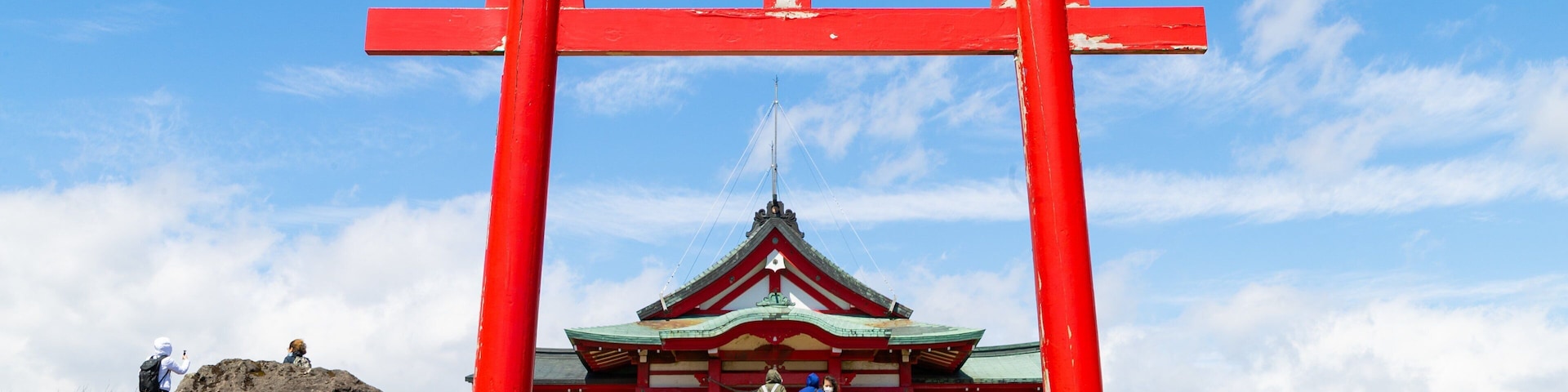 Hakone Komagatake Ropeway featuring heritage elements as well as a couple