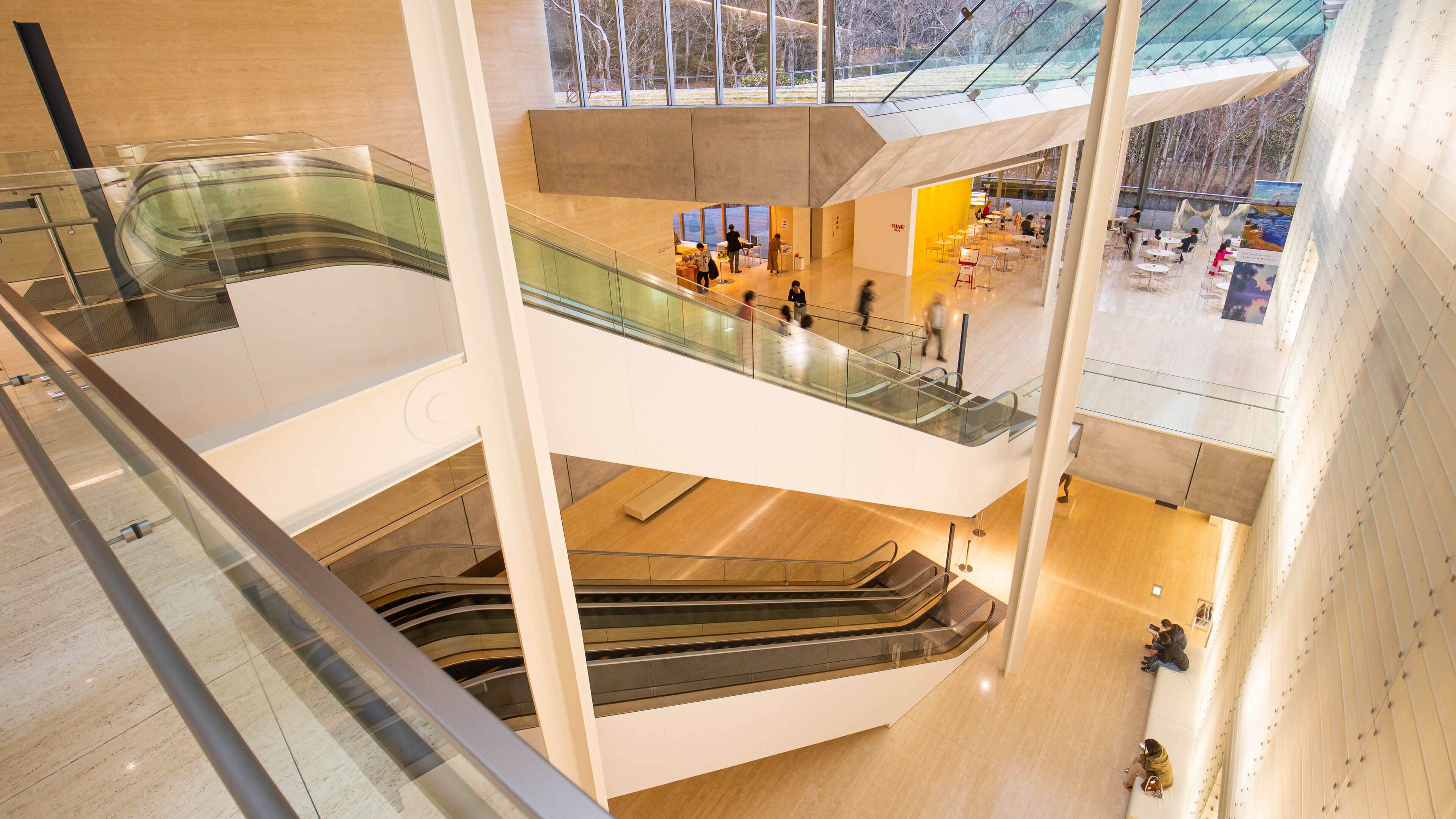 Hakone which includes interior views