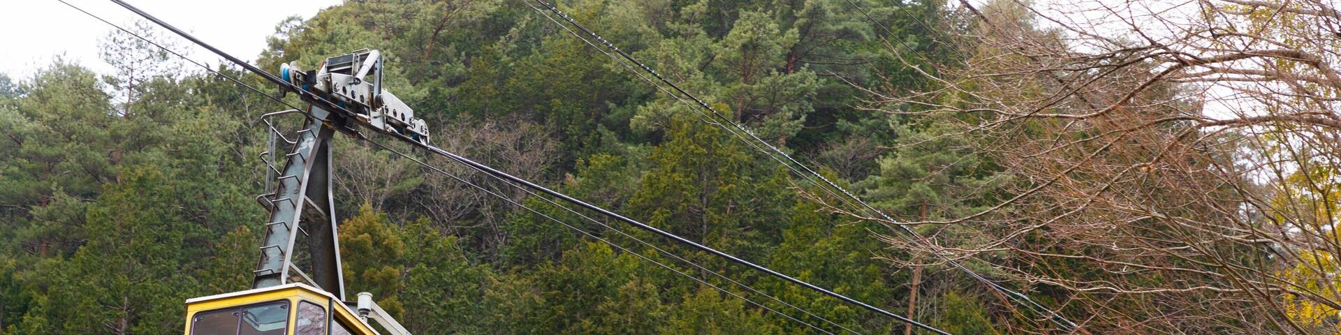 Shosenkyo Ropeway which includes a gondola
