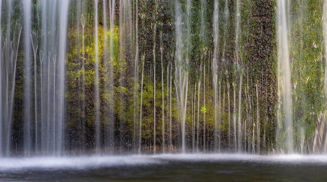 Shiraito Falls showing a waterfall