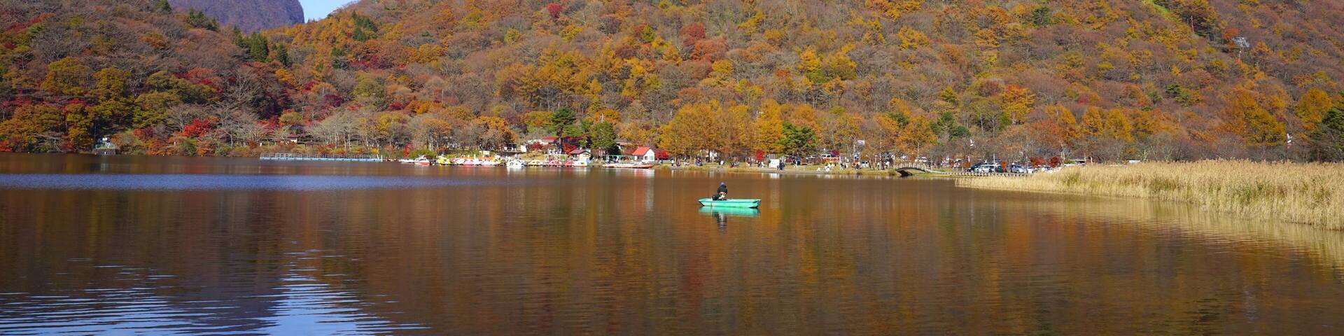 Mt. Haruna and Lake Haruna, Takasaki City, Gunma Pref., Japan