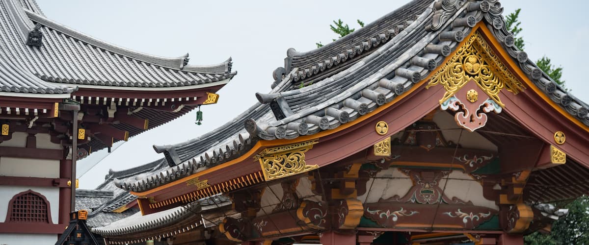 Ikegami Honmonji Temple showing heritage elements and a temple or place of worship