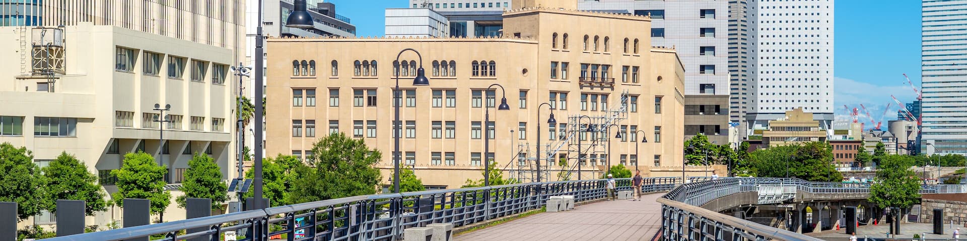 Yokohama Customs (Queen's Tower) in japan