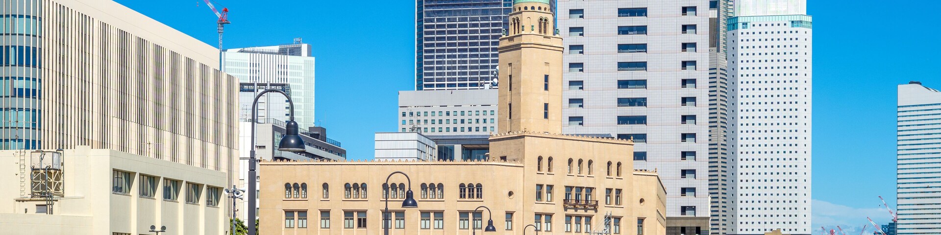 Yokohama Customs (Queen's Tower) in japan