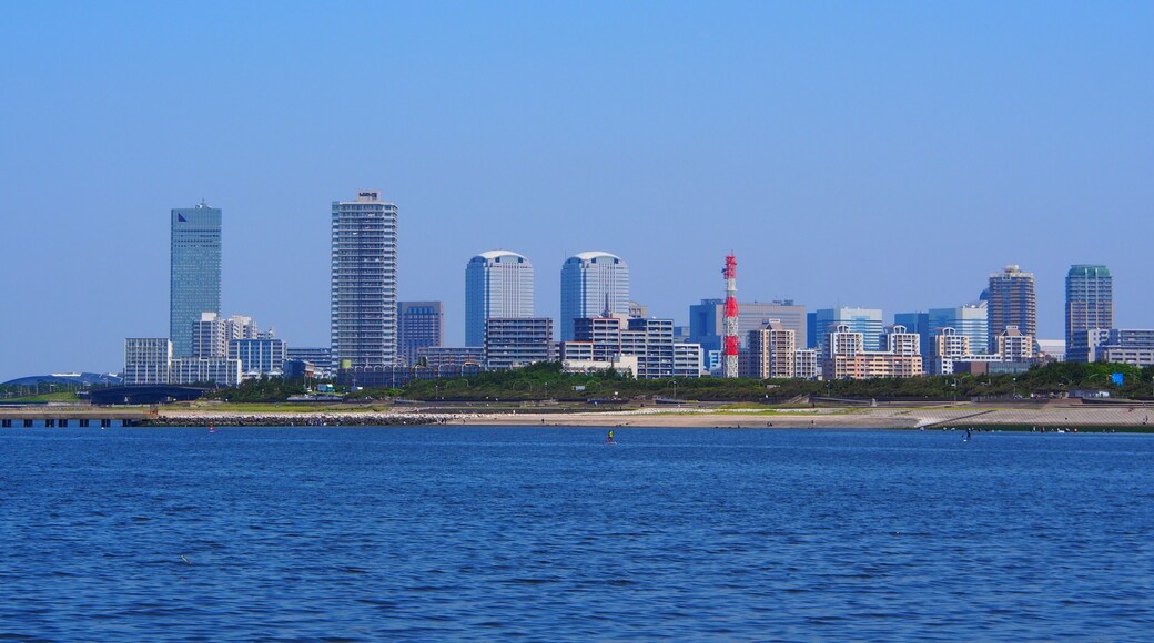 Makukhari New Town from Kemigawahama,