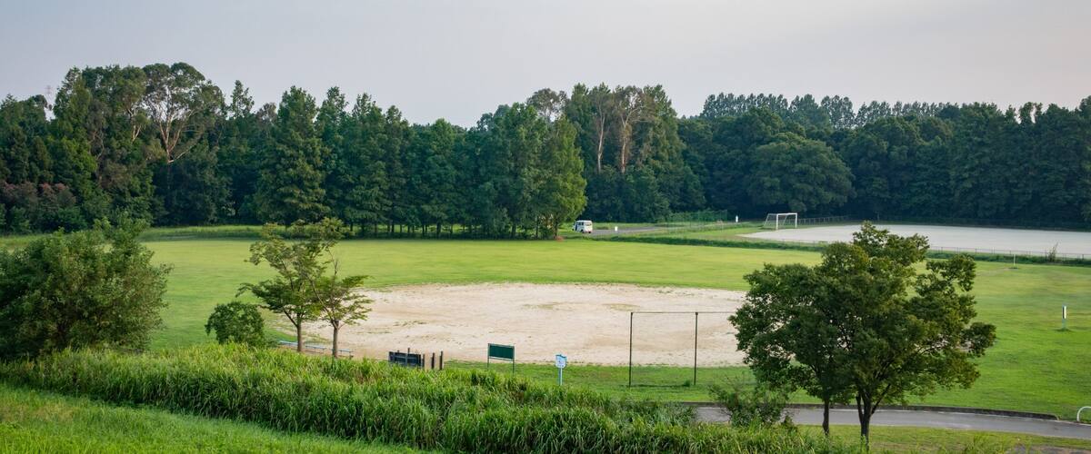 Akigase Park featuring a park and landscape views