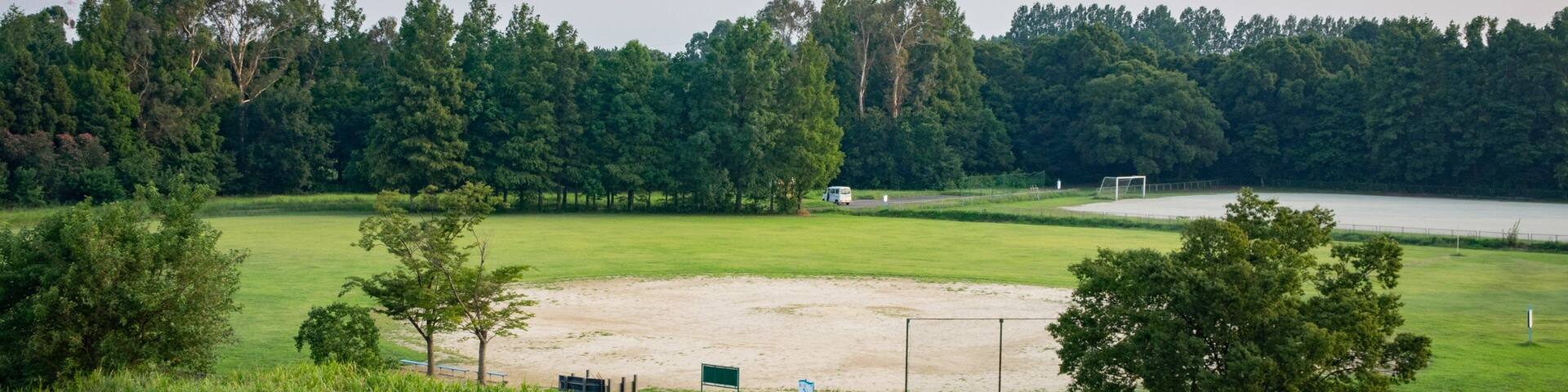 Akigase Park featuring a park and landscape views