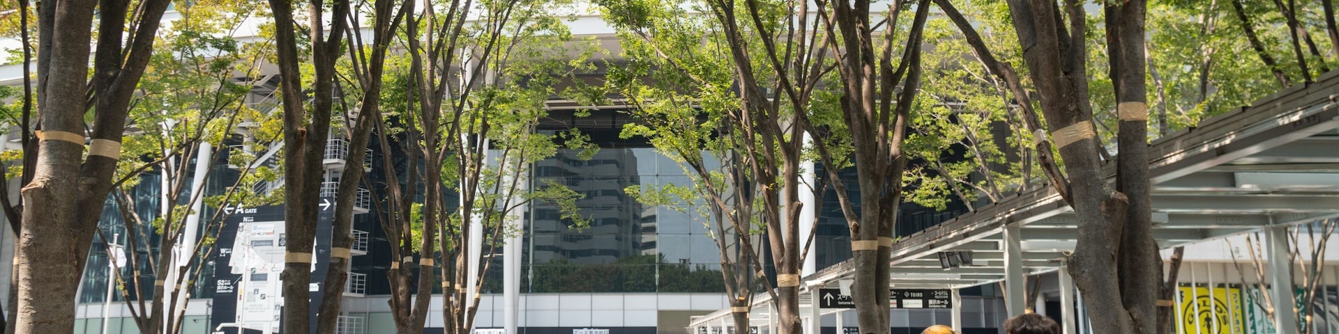 Keyaki Hiroba which includes street scenes