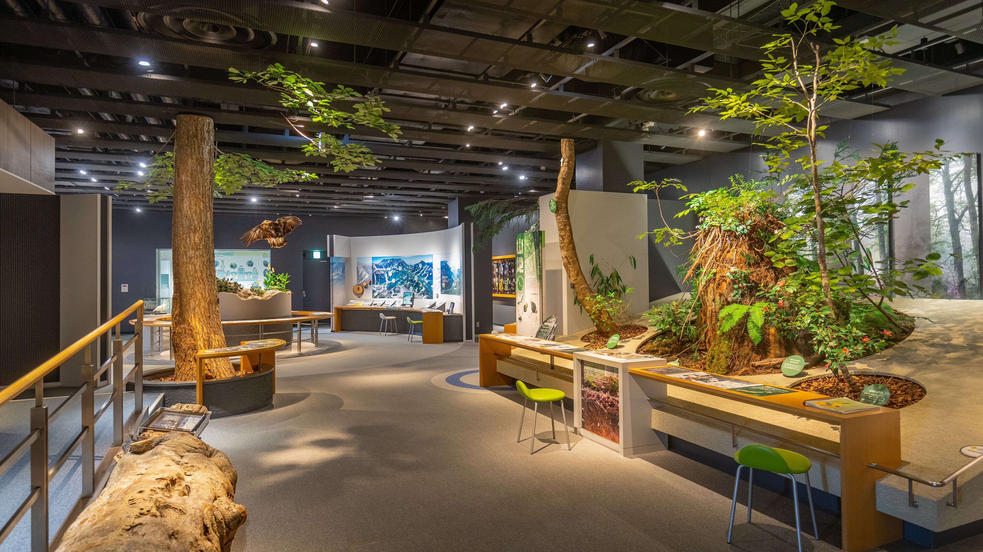 Toyama which includes interior views