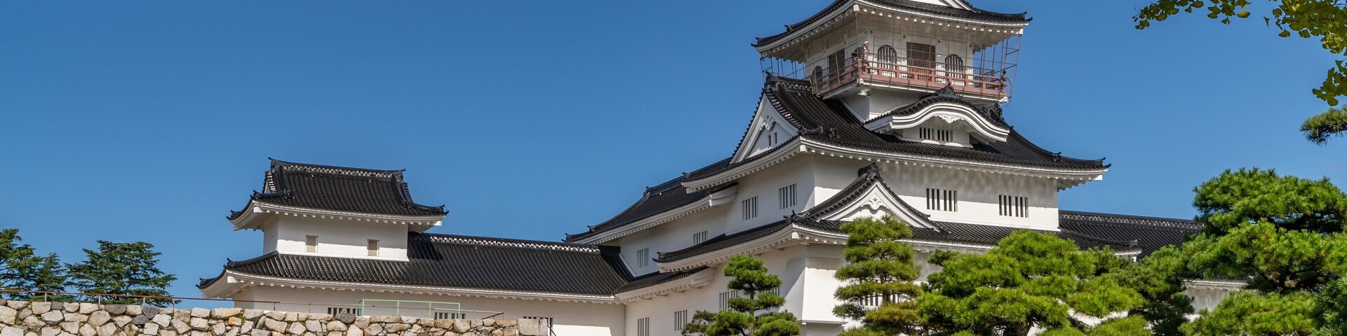 Toyama Castle which includes heritage architecture