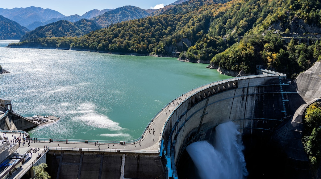 Kurobe Lake and River Dam