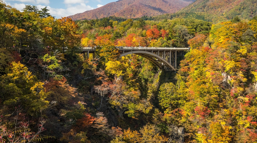 Naruko Gorge ,one of the Tohoku Region's most scenic gorges, located in north-western Miyagi Prefecture