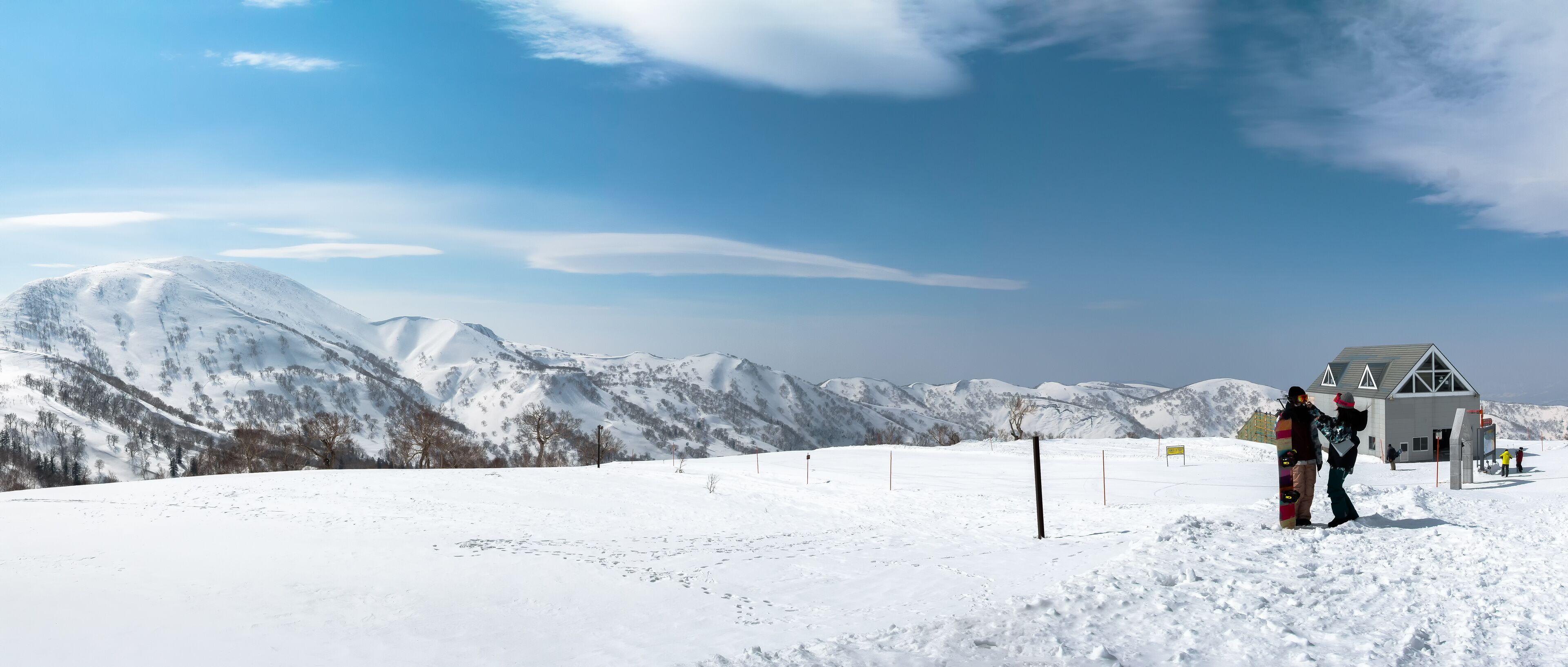Mountain snow hokkaido