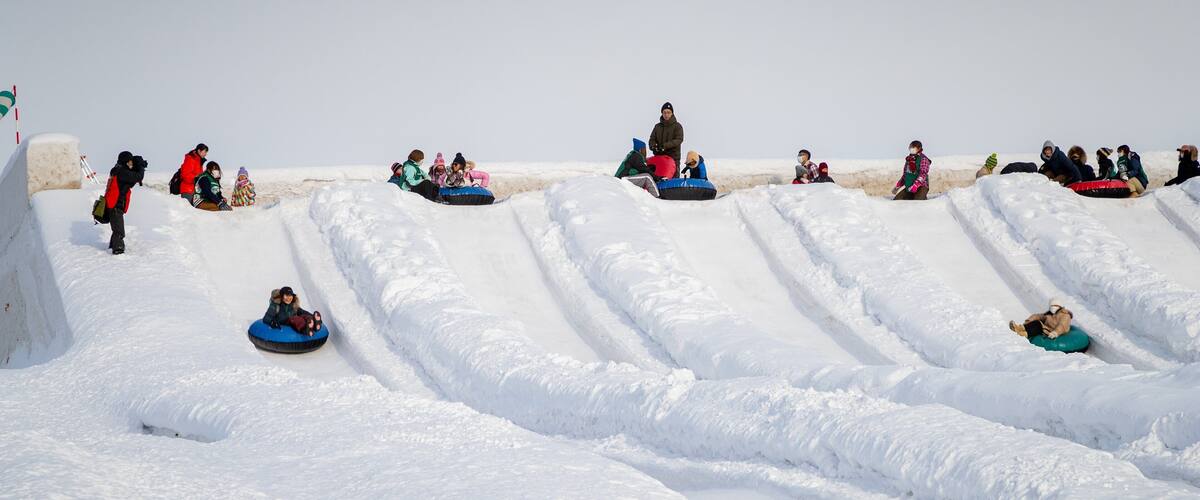 Sapporo Community Dome which includes snow tubing and snow