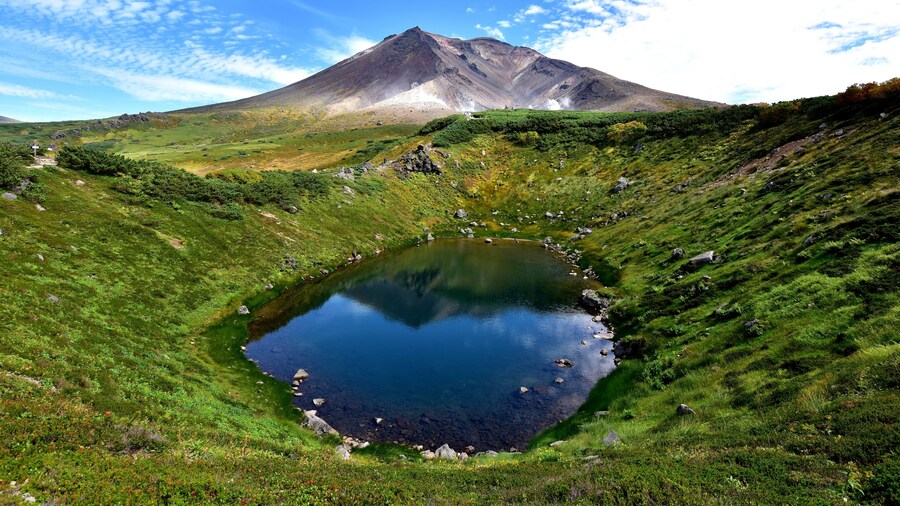 Mt.Asahi-dake , Hokkaido , Japan
