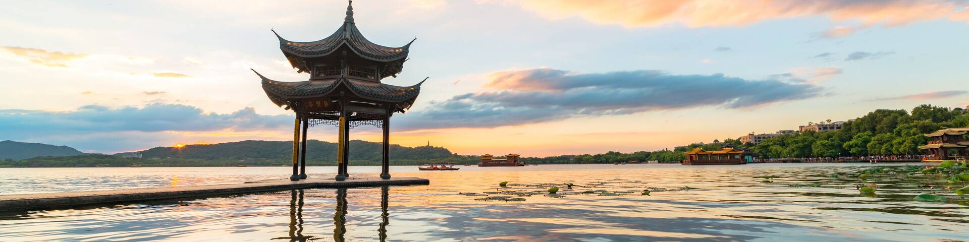 Hangzhou city scenery
