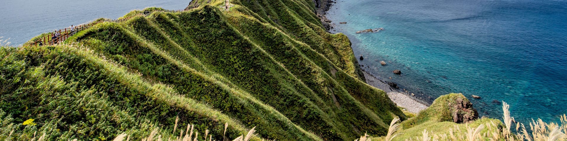 Cape Kamui in Shakotan, Hokkaido, Japan