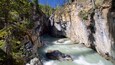 Kootenay National Park showing rapids